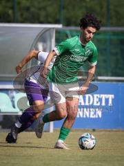 Freundschaftsspiel - FC Gerolfing - VFR Neuburg - Giulio Conti (Nr.5 - FC Gerolfing) - XXXXX - Foto: Meyer Jürgen