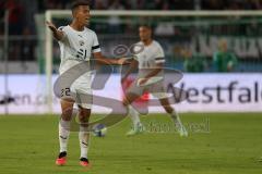 3.Liga - Saison 2023/2024 - Preußen Münster - FC Ingolstadt 04 - Marcel Costly (Nr.22 - FCI) unzufrieden -  - Foto: Meyer Jürgen