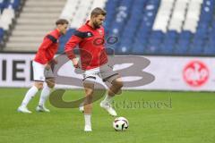 3. Liga; Hannover 96 II - FC Ingolstadt 04; Yannick Deichmann (20, FCI) vor dem Spiel