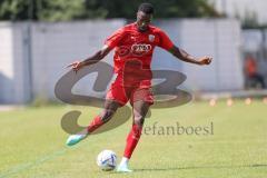 Bayernliga Nord - Saison 2023/2024 - FC Ingolstadt 04 - Würzburger FV 04 - Nduka Donald rot FCI - Foto: Meyer Jürgen