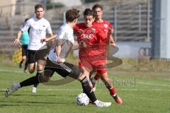 Bayernliga Nord - Saison 2023/2024 - FC Ingolstadt 04 - FC Coburg - Valentin Hoti (Nr.6 - FCI U21) - Foto: Meyer Jürgen