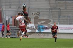 Toto-Pokal - Saison 2023/2024 - FC Ingolstadt 04 - Jahn Regensburg - Marcel Costly (Nr.22 - FCI) - Benedikt Saller (Nr.6 - Regensburg) - Foto: Meyer Jürgen