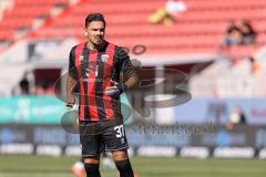 3. Liga; FC Ingolstadt 04 - Rot-Weiss Essen; mit verletzter Hand Pascal Testroet (37, FCI)