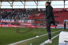 3. Liga - Saison 2024/25 - FC Ingolstadt 04 - SpVgg Unterhaching - Cheftrainerin Sabrina Wittmann (FCI) - XXXXX - Foto: Meyer Jürgen