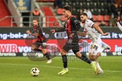 3. Liga; FC Ingolstadt 04 - VfL Osnabrück; Deniz Zeitler (38, FCI) Gnaase Dave (26 VFLO)