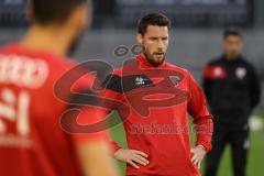 3. Liga; SV Sandhausen - FC Ingolstadt 04; vor dem Spiel Ryan Malone (16, FCI)