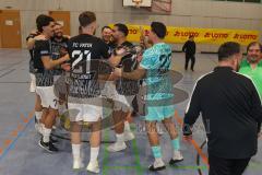 Lotto Bayern Hallencup - Saison 2024/25 - Finale - FC Fatih - TSV Forstenried - 1. Sieger FC Fatih Ingolstadt - jubel - XXXXX - Foto: Meyer Jürgen