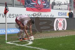3. Liga - Saison 2025/26 - SV Wehen/Wiesbaden - FC Ingolstadt 04  - Carlsen Frederic Bennedsgaard (Nr.8 - FCI) eim Eckball - XXXXX - Foto: Meyer Jürgen