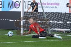 3. Liga; FC Ingolstadt 04 - TSV 1860 München; vor dem Spiel Torwart Marius Funk (1, FCI)