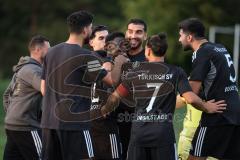 Kreisliga - Saison 2026/27- SV Zuchering - Türkisch SV Ingolstadt - Der 0:1 Führungstreffer durch Boubacarr Saho schwarz Türkisch - Foto: Meyer Jürgen
