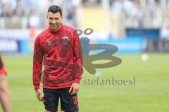 3. Liga; TSV 1860 München - FC Ingolstadt 04; Lukas Fröde (34, FCI) vor dem Spiel