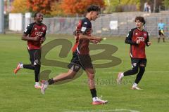 A-Junioren Bundesliga -  Saison 2026/27 - FC Ingolstadt 04 - VFB Stuttgart - Kaydin Malik rot FCI verwandelt einen Strafstoss zum 1:1 Ausgleichstreffer - Jubel  - XXXXX -  Foto: Meyer Jürgen