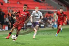 3. Liga; FC Ingolstadt 04 - Erzgebirge Aue; Emilio Kehrer (44, FCI) a7#Gustav Christensen (24, FCI)