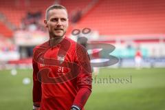 3. Liga; FC Ingolstadt 04 - FC Viktoria Köln; vor dem Spiel Torwart Marius Funk (1, FCI)