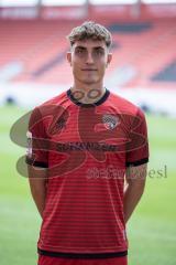 FC Ingolstadt 04; 3.Liga,  Porträttermin    
2025/2026, Elias Decker (4, FCI)