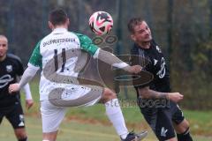 Kreisklasse - Saison 2025/26- TSV Ingolstadt Nord - SV Lippertshofen - Florian Donaubauer weiss Lippertshofen - Mathäus Wieczorek schwarz Ing Nord  - Foto: Meyer Jürgen