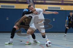 Futsal - Saison 2024/25- MTV Ingolstadt - 1860 München - Mykola Bilotserkivets weiss MTV - Renato Cilic schwarz München - Foto: Meyer Jürgen