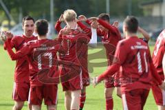 Kreisliga- Saison 2024/25- TSV Etting - TSV Altmannstein- Thomas Riegelsberger rot Altmannstein mit dem 0:1 Führungstreffer  - jubel - Foto: Meyer Jürgen