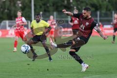 Testspiel; FC Ingolstadt 04 - FSV Zwickau; Pascal Testroet (37, FCI) Torchance