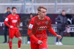 A - Junioren Bundesliga Süd/Südwest -  Saison 2021/2022 - FC Ingolstadt 04 - Eintracht Frankfurt - Riedl Fabio (#18 FCI) - Foto: Meyer Jürgen