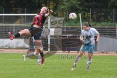 *** 2. Bundesliga Frauen - Saison 2025/26 - FC Ingolstadt 04 Frauen - VFL Bochum - Jenny Beyer (Nr.8 - FC Ingolstadt Frauen I) - Joester Emely blau Bochum - Foto: Meyer Jürgen