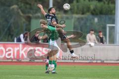 Bezirksliga - Saison 2024/25 -  Akif Abasikeles (Nr.20 - FC Fatih) - Levin Egredzija (Nr.15 - FC Gerolfing) - Foto: Meyer Jürgen