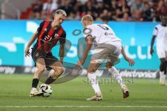 3. Liga; FC Ingolstadt 04 - SV Waldhof Mannheim; Dennis Borkowski (7, FCI) Hoffmann Niklas (6 SVWM)