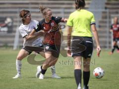 2. Bundesliga Frauen - Saison 2026/27  - FC Ingolstadt 04 Frauen - 1.FCC Turbine Potsdam - Stefanie Reischmann (Nr.24 - FCI Frauen) - Kubo Mariko weiss Potsdam - Foto: Meyer Jürgen