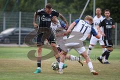 Kreisklasse - Saison 2026/27 - TSV Etting - SV Sandersdorf - Sandro Rott schwarz Sandersdorf - Juri Braun weiss Etting - Foto: Meyer Jürgen