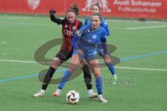 2. Bundesliga Frauen - Saison 2024/25 - FC Ingolstadt 04 Frauen - SV Meppen - Nadja Burkhard (Nr.7 - FCI Frauen) - Steenwijk Jenske blau Meppen - Foto: Meyer Jürgen