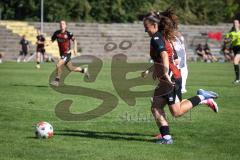2. Bundesliga Frauen - Saison 2026/27  - FC Ingolstadt 04 Frauen - 1. FC Köln II - Mara Winter (Nr.2 - FCI Frauen) - Hofmann Paula weiss Köln  - Foto: Meyer Jürgen