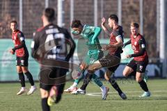 3. Liga; Testspiel; SpVgg Greuther Fürth - FC Ingolstadt 04 - Lukas Fröde (34, FCI) Sieb Armindo (30 SpVgg)