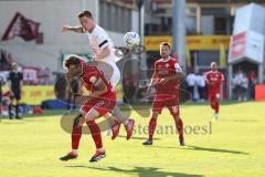 Toto-Pokal Finale; Würzburger Kickers - FC Ingolstadt 04; Sebastian Grönning (11, FCI) Zweikampf Kampf um den Ball Hägele Daniel (22 WK)