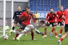 3. Liga; SV Wehen Wiesbaden - FC Ingolstadt 04; Torchance verpasst Deniz Zeitler (38, FCI) Mockenhaupt Sascha (4 SVWW) Torwart Stritzel Florian (16 SVWW)