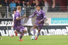 Toto-Pokal; SV Wacker Burghausen - FC Ingolstadt 04; Fredrik Carlsen (8, FCI) Lars Lokotsch (13, FCI)