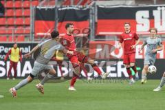 3. Liga; FC Ingolstadt 04 - Alemannia Aachen; Max Besuschkow (17, FCI) Ademi Faton (36 AA)