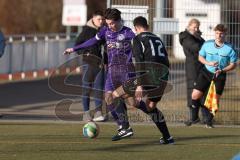 Freundschaftsspiel - Saison 2025/26- TSV Gaimersheim - VFR Neuburg - Zoltan Vati Nr.12 - TSV Gaimersheim) - Nikolai Krzyzanowski lila Neuburg - Foto: Meyer Jürgen
