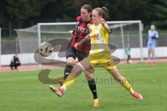 2. Bundesliga Frauen - Saison 2024/25 - FC Ingolstadt 04 Frauen - FC Union Berlin - Ina Timmermann (Nr.15 - FCI Frauen) - Metzker Pia gelb Berlin - Foto: Meyer Jürgen