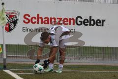 Bayernliga Nord - Saison 2026/27 - FC Ingolstadt 04 II - SV Fortuna Regensburg - Sejdo Durakov weiss FCI - XXXXX -  Foto: Meyer Jürgen