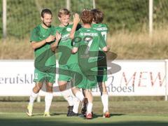 Landesliga - Saison 2026/27 - SV Manching - SC Olching - Der 1:0 Führungstreffer durch Rainer Meisinger (Nr.8 - SV Manching) - jubel  - Foto: Meyer Jürgen