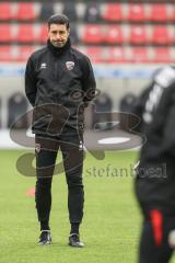 3. Liga; SV Wehen Wiesbaden - FC Ingolstadt 04; vor dem Spiel Co-Trainer Ilia Gurev (FCI)