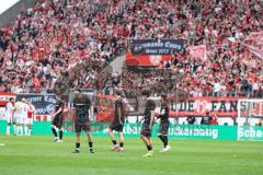 3. Liga; Rot-Weiss Essen - FC Ingolstadt 04; Niederlage, hängende Köpfe 4:1 Georgios Antzoulas (6, FCI) Tomislav Bagaric (49,FCI) Julian Kügel (29, FCI) Ognjen Drakulic (30, FCI) Linus Rosenlöcher (19, FCI)