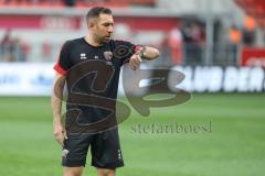 3. Liga; FC Ingolstadt 04 - Erzgebirge Aue; vor dem Spiel Co-Trainer Patrick Schönfeld (FCI)