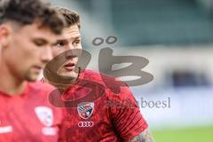 3. Liga; TSV Havelse - FC Ingolstadt 04; vor dem Spiel Jonas Scholz (15, FCI) Mads Borchers (9, FCI)