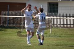 Kreisliga - Saison 2026/27 - TSV Großmehring - SV Kasing - Der 1:0 Führungstreffer durch Sebastian Eisenberger weiss Großmehring - jubel  - Foto: Meyer Jürgen