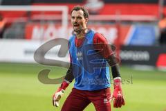 3. Liga; FC Ingolstadt 04 - SSV Ulm; vor dem Spiel Torwart Kai Eisele (25, FCI)