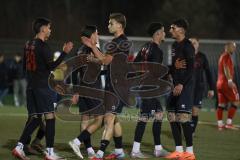*** Bayernliga Nord - Saison 2025/26 - FC Ingolstadt 04 II - ASV Neumarkt - Emre Gül (Nr.7 - FC Ingolstadt II) mit dem 1:0 Führungstreffer - jubel - Foto: Meyer Jürgen
