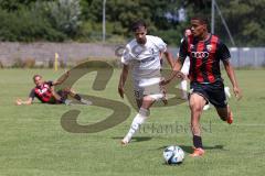 Bayernliga Nord - Saison 2024/25 - FC Ingolstadt 04 II - TSV Karlburg - Micah Ham (Nr.25 - FCI U21) - XXXXX - Foto: Meyer Jürgen