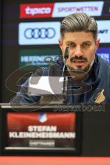 3. Liga; FC Ingolstadt 04 - TSG Hoffenheim II; Pressekonferenz Interview Cheftrainer Stefan Kleineheismann (TSG)