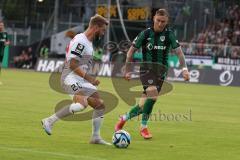 3.Liga - Saison 2023/2024 - Preußen Münster - FC Ingolstadt 04 - Yannick Deichmann (Nr.20 - FCI) -  - Foto: Meyer Jürgen